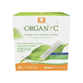 Organyc T Super Plus Applicatore compatto 16 pezzi