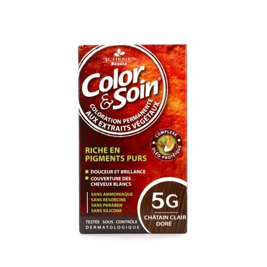 Color & Soin Kit Colorazione Permanente 5G Marrone Dorato Chiaro