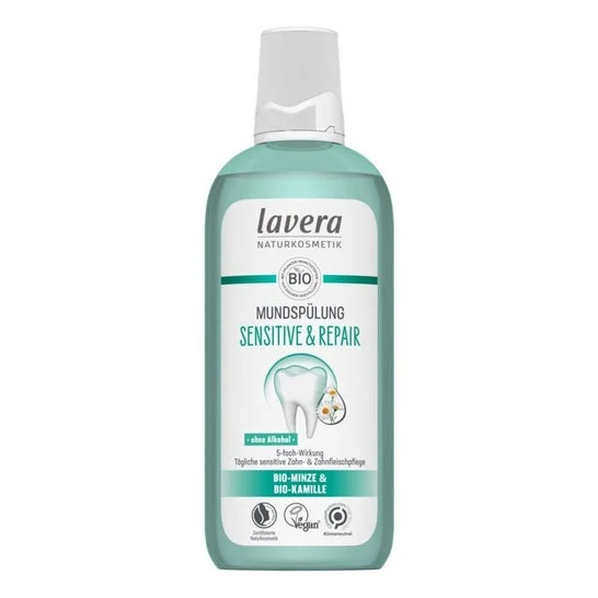 Lavera Sensitive Repair Colutorio con Flúor 400ml
