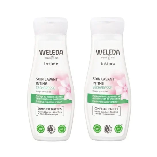 Weleda Intime Gel Limpiador Íntimo Sequedad 2x200ml