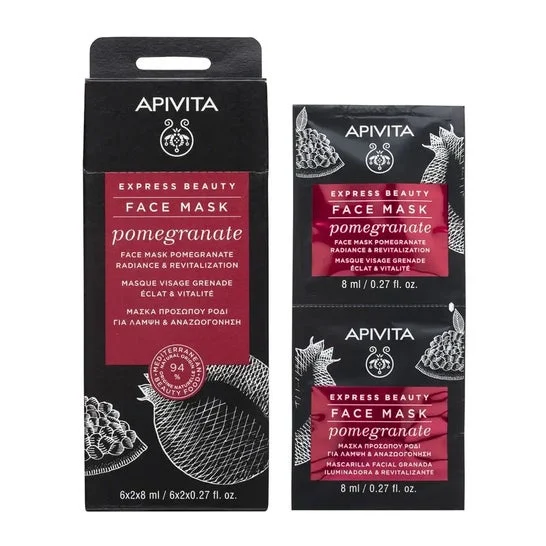Apivita Pomegranate Express Mask 28ml