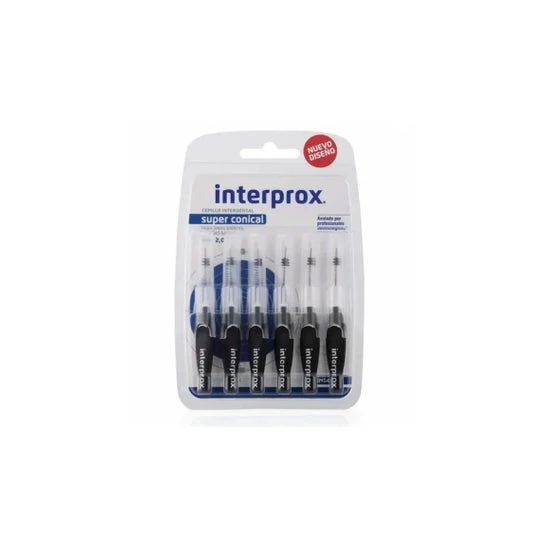 Interprox Cepillo Espacio Interproximal 4G Super Cónico 6 uds