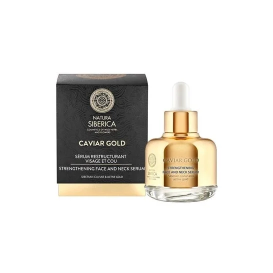 Natura Siberica Caviar gold serum per viso e collo 30 ml