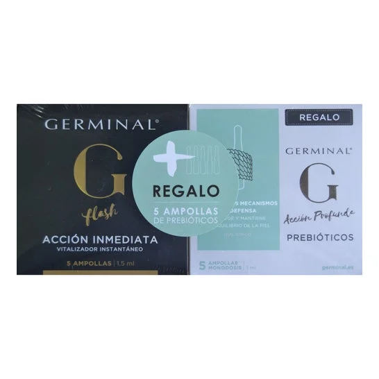 Germinal Flash Accion Inmediata 5 Ampolle X 1,5 ml + Regalo 5 Am