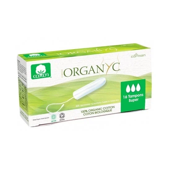 Organyc Tampon Super senza Applicatore 16 Unità