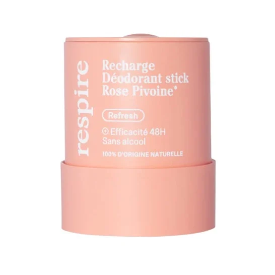 Respire Recarga Desodorante Stick Rosa Peonía 48h 50 g