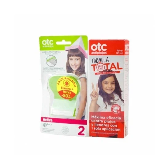 Otc Anti Lice Pack Spray 125ml + Nit Nit Nipple