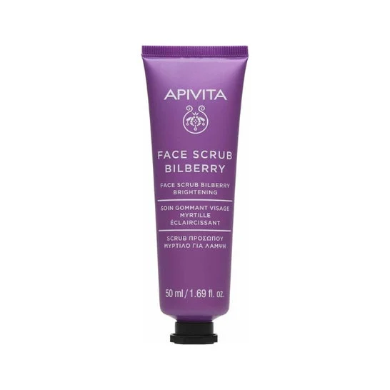 Apivita Brightening Face Scrub With Bilberry 50ml