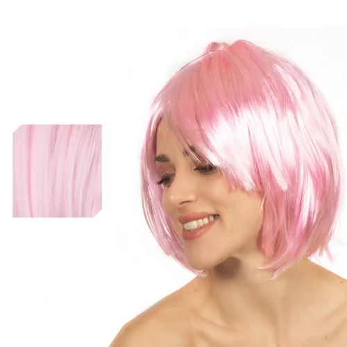 LABOR PARRUCCA POLIESTERE COLORE ROSA Y777RS
