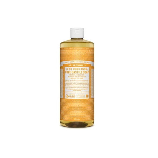 Dr. Bronner's Jabón Líquido Cítricos Naranja Bio 945ml