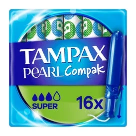 Tampax Compak Pearl Super 16 pezzi
