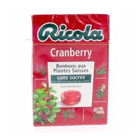 Ricola Caramelos de Hierbas Suizas Sabor Arándanos 50g
