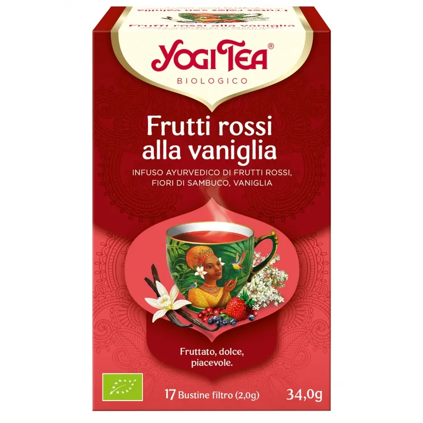 YOGI TEA Frutti Rossi alla Vaniglia