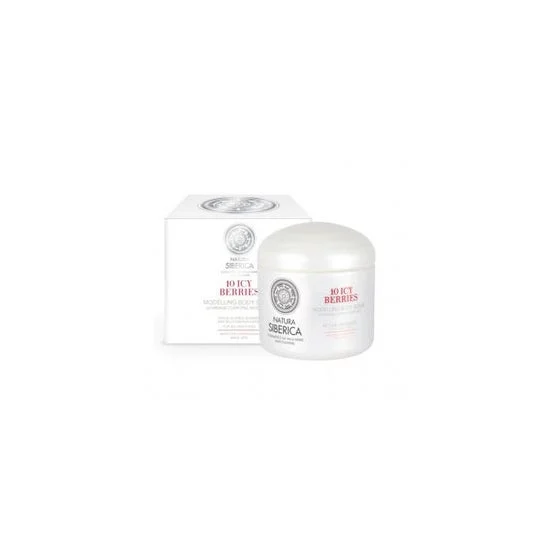 Esfoliante modellante per il corpo Natura Siberica, 10 bacche di ghiaccio 300 ml