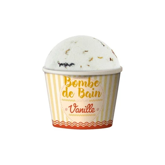 Les Petits Bains de Provence Bomba Bagno alla Vaniglia 115g