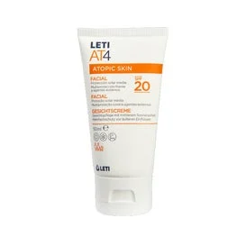 LetiAT4 Crema Viso Idratante Pelle Atopica Spf20 50ml