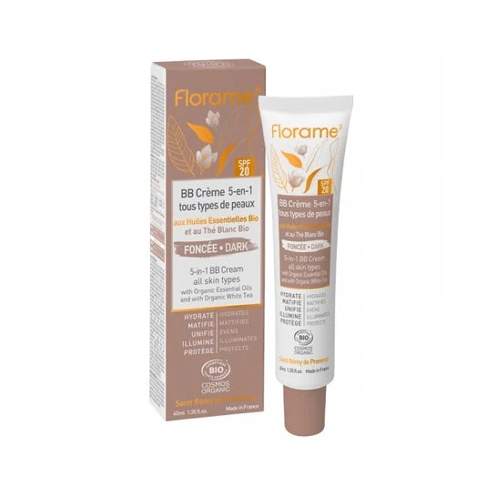 Florame BB Crema 5 en 1 Colorato Scuro spf20 40ml