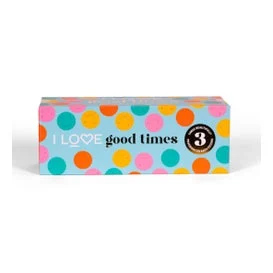 I Love Good Times Set 3 Bombas de Baño