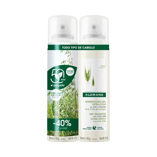Klorane Sh Avena secca Spray 150mlx2