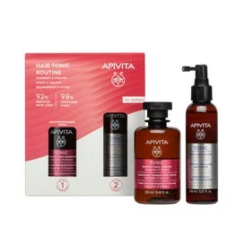 Apivita Anti Hair Loss Lotion Pack 150ml + Shampoo tonificante per donne 250ml