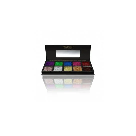 Viva La Diva Eyeshadow Palette Glitter Bomb 1pc