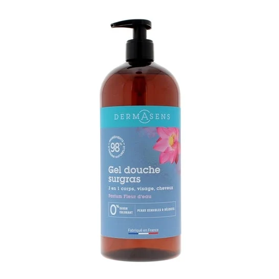 Dermasens Gel Doccia Surgras 3 in 1 ai Fiori d'Acqua 1000ml