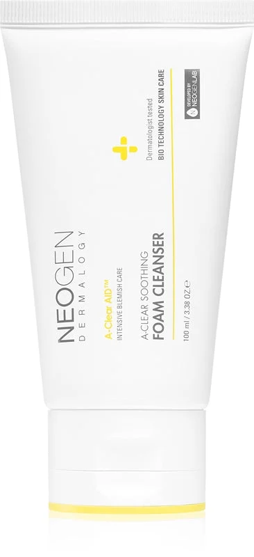 Neogen Dermalogy A-Clear mousse detergente lenitiva per pelli problematiche, acne 100 ml