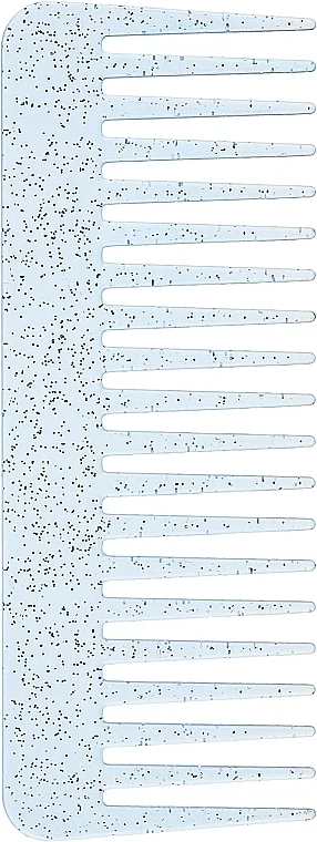 Pettine con brillantini per districare i capelli e applicare maschere