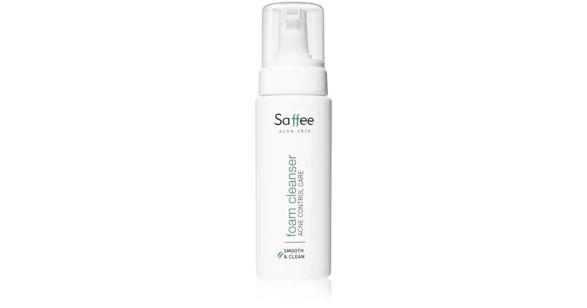 Saffee mousse detergente per pelli problematiche, acne 200 ml
