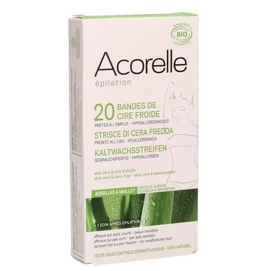 ACORELLE Strisce Depilatorie Ascelle e Bikini