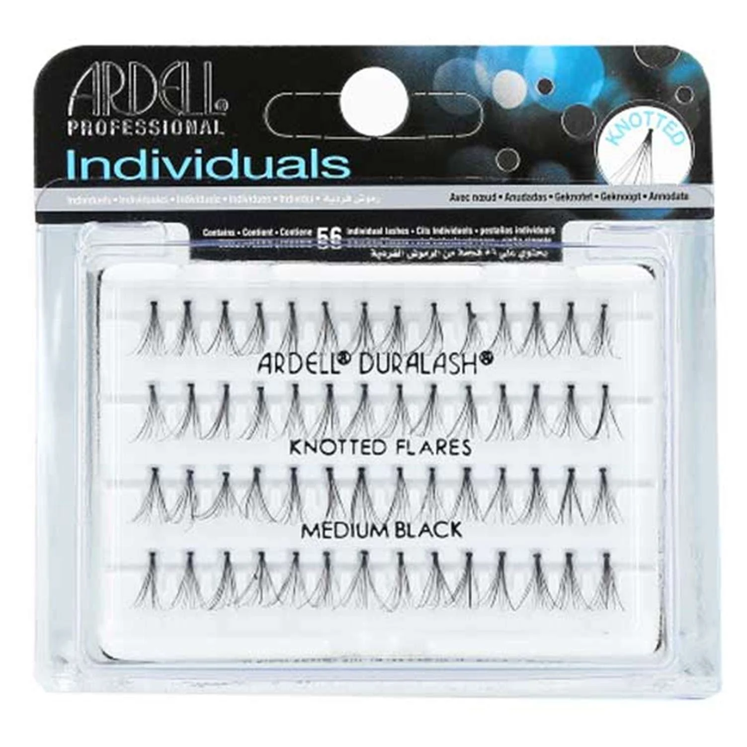 CIGLIA INDIVIDUAL DURALASH KNOTTED FLARES MEDIUM BLACK