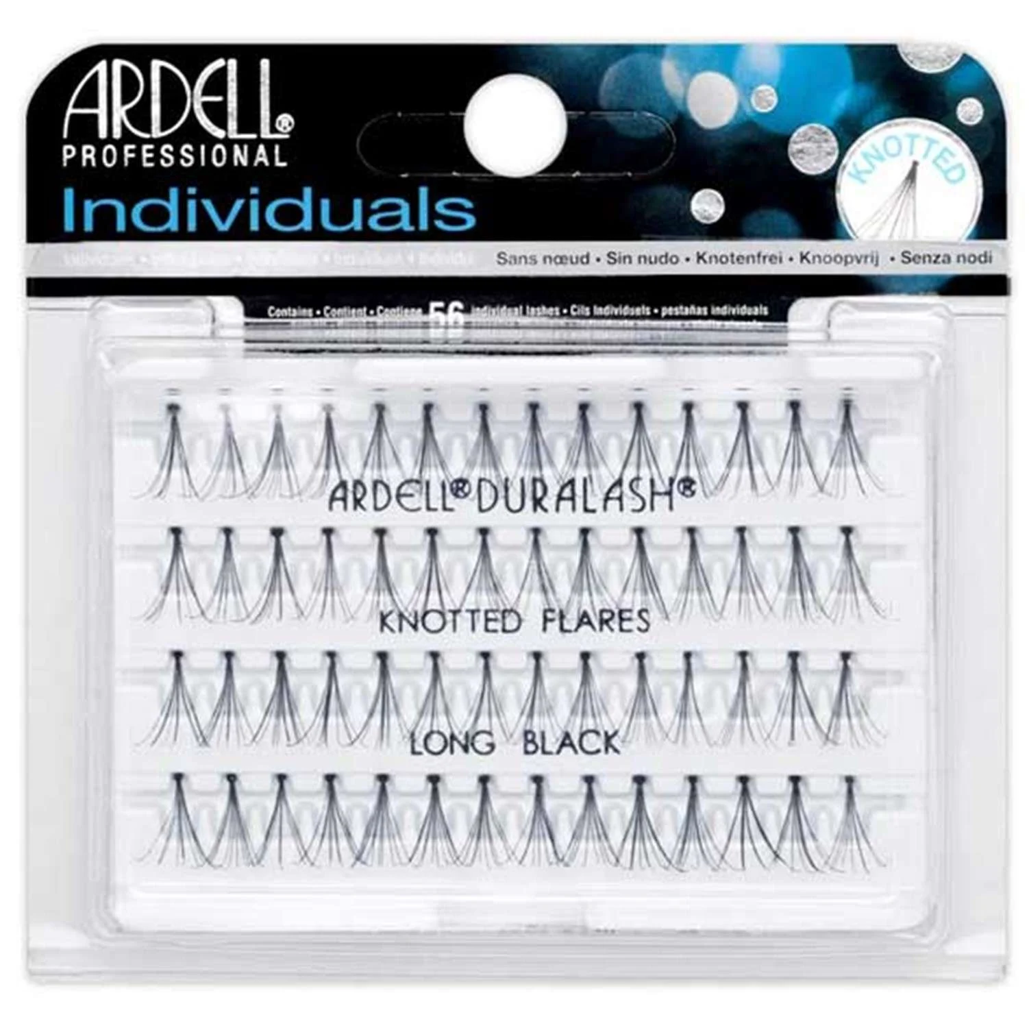 CIGLIA INDIVIDUAL DURALASH KNOTTED FLARES LONG BLACK