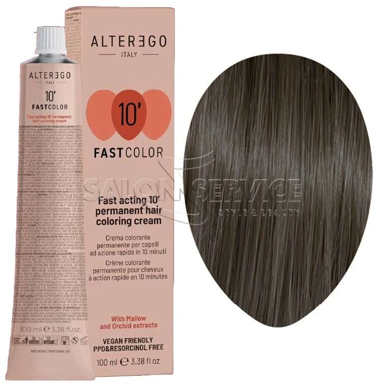 FAST COLOR 10 MINUTI COL. 5/0 CASTANO CHIARO 100 ML.