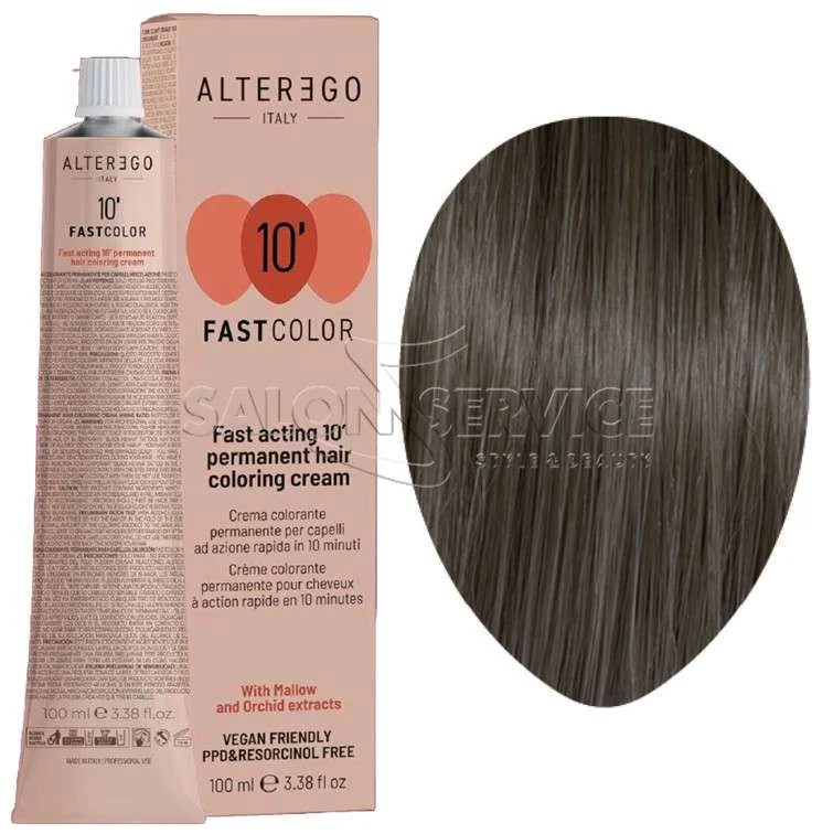 FAST COLOR 10 MINUTI COL. 6/1 BIONDO SCURO CENERE 100 ML.