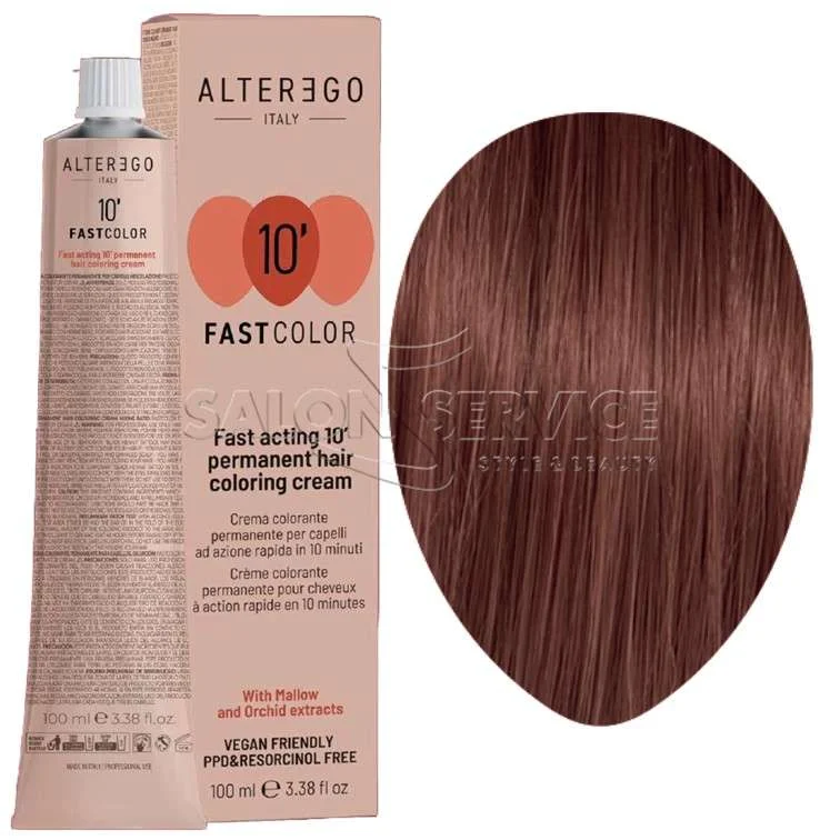 FAST COLOR 10 MINUTI COL. 6/64 BIONDO SCURO ROSSO RAME 100 ML.