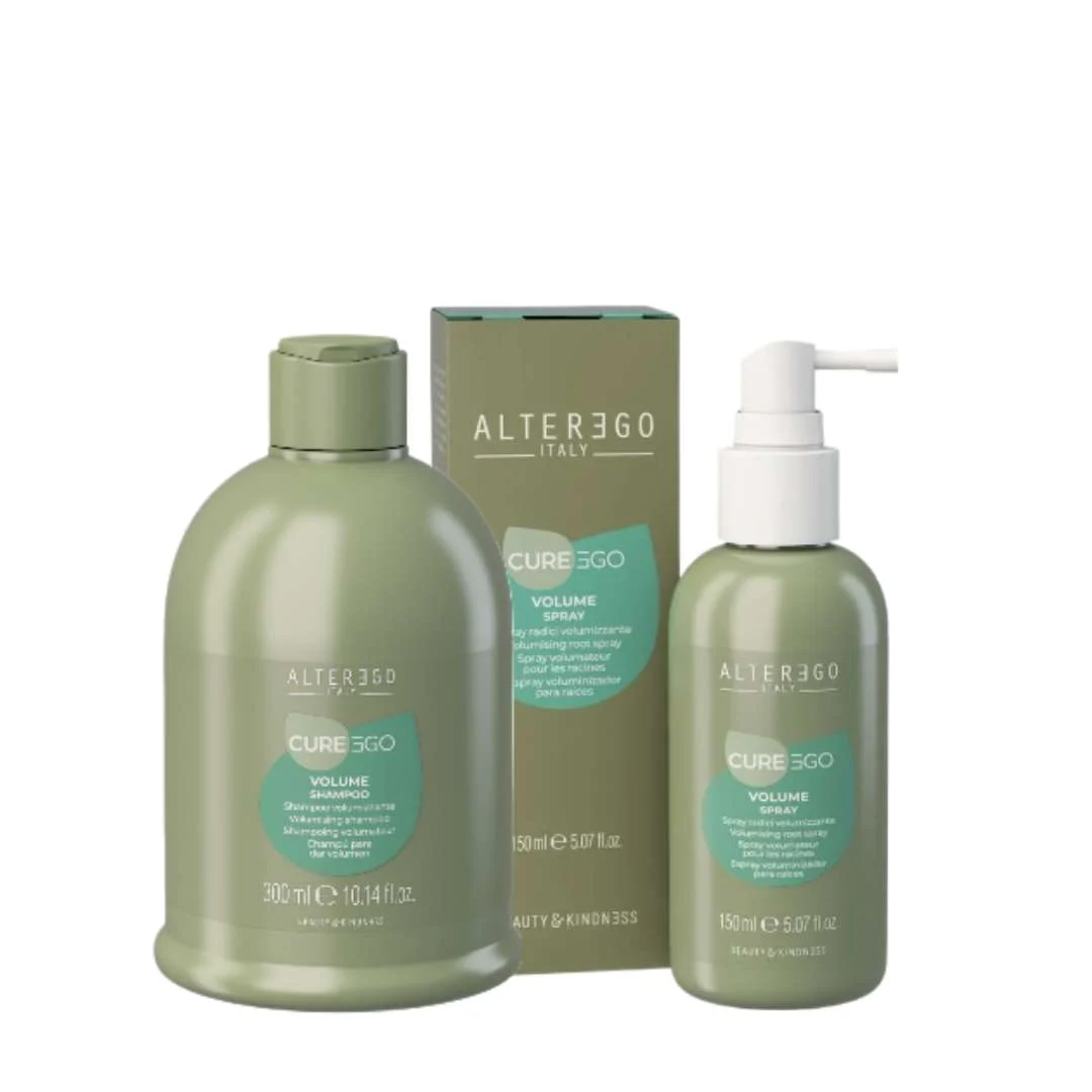 EGOLINE CUREEGO VOLUME SHAMPOO 300 ML + CUREEGO VOLUME SPRAY 150 ML