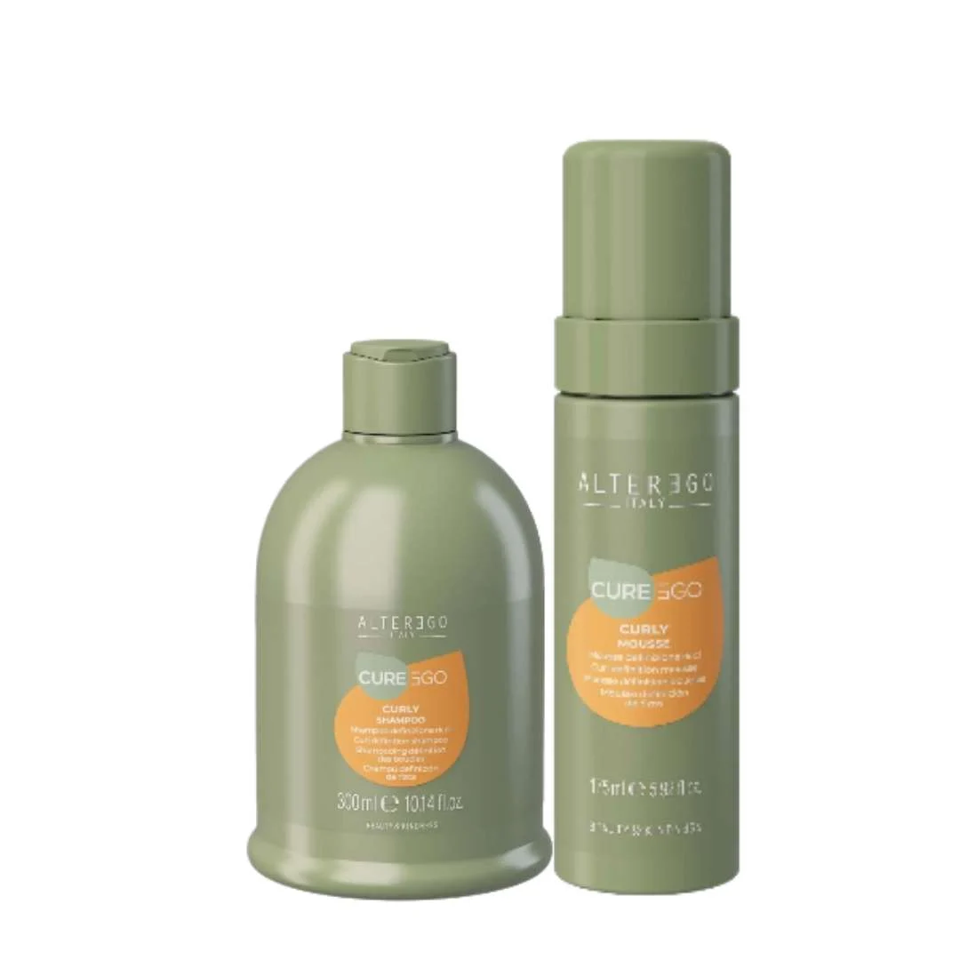 EGOLINE CUREEGO CURLY SHAMPOO 300 ML + CUREEGO CURLY MOUSSE 175 ML