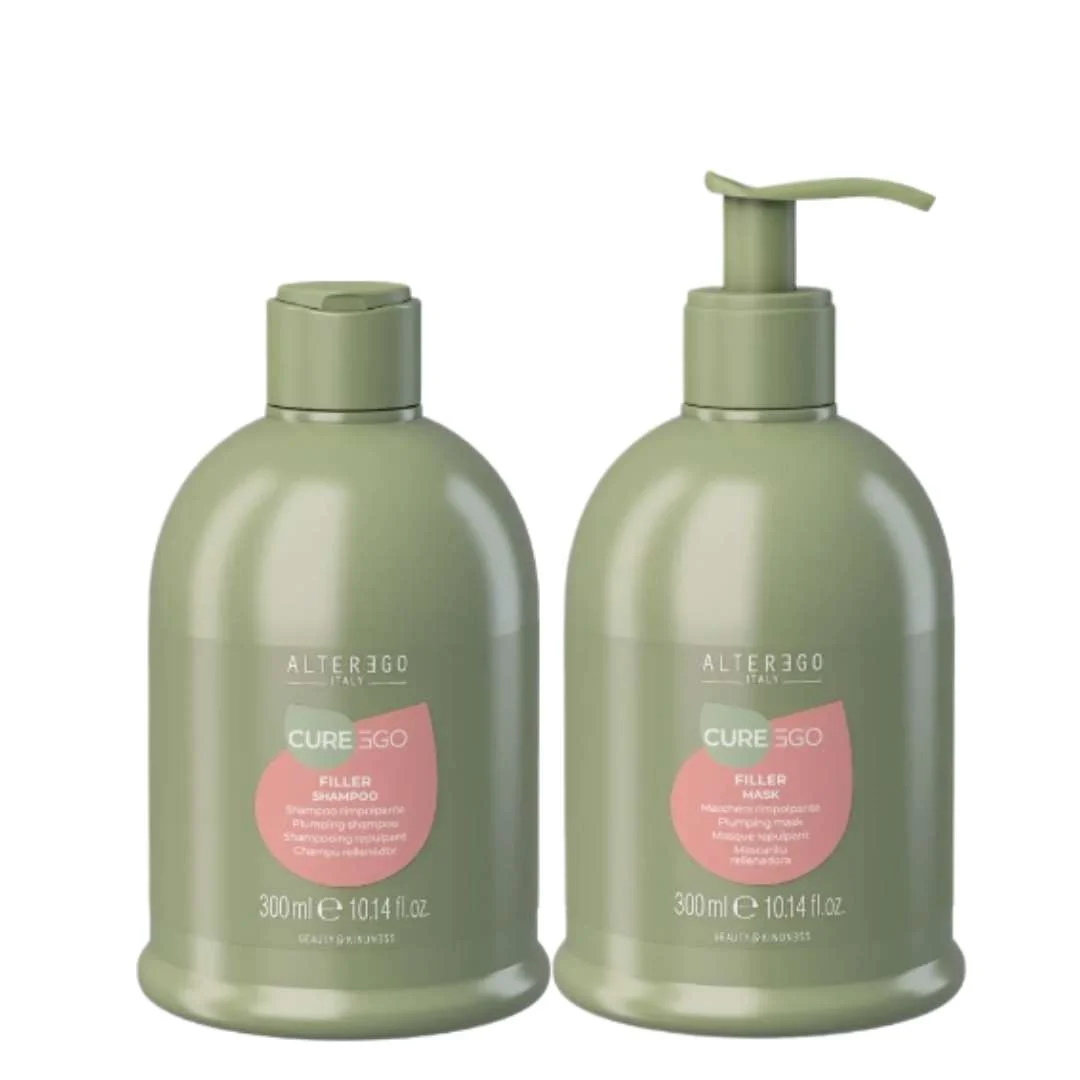 EGOLINE CUREEGO FILLER SHAMPOO 300 ML + CUREEGO FILLER MASK 300 ML