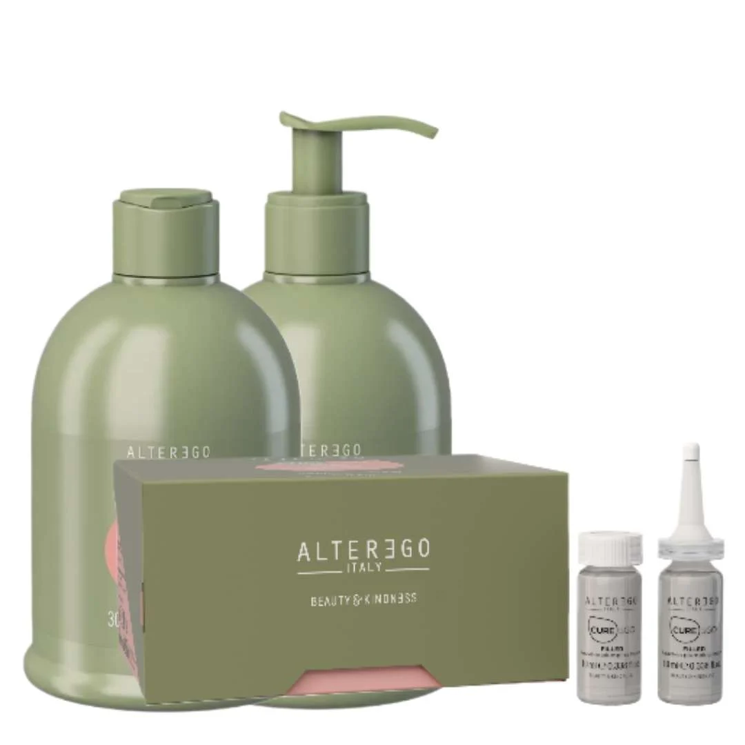 EGOLINE CUREEGO FILLER SHAMPOO 300 ML + FILLER MASK 300 ML + FILLER LOTION