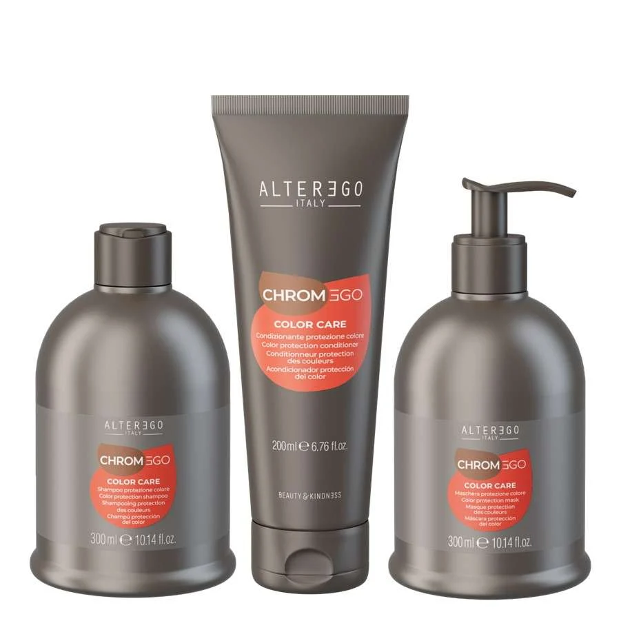 EGOLINE CHROMEGO COLOR CARE SHAMPOO 300 ML + CONDITIONER 200 ML + MASCHERA 300 ML