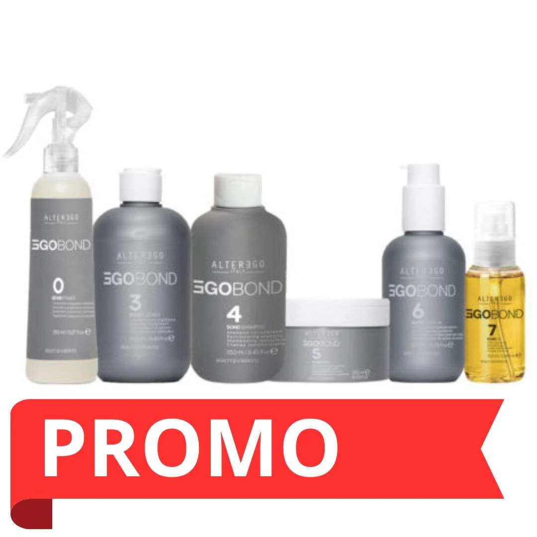 EGOBOND ROUTINE COMPLETA – 0 PRIMER + 3 LOCKER + 4 SHAMPOO + 5 MASK + 6 CONDITIONER + 7 OIL