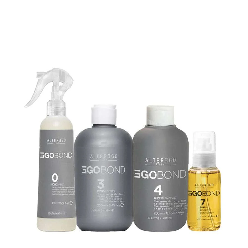 EGOBOND ROUTINE FAMOUS – 0 PRIMER + 3 LOCKER + 4 SHAMPOO + 7 OIL