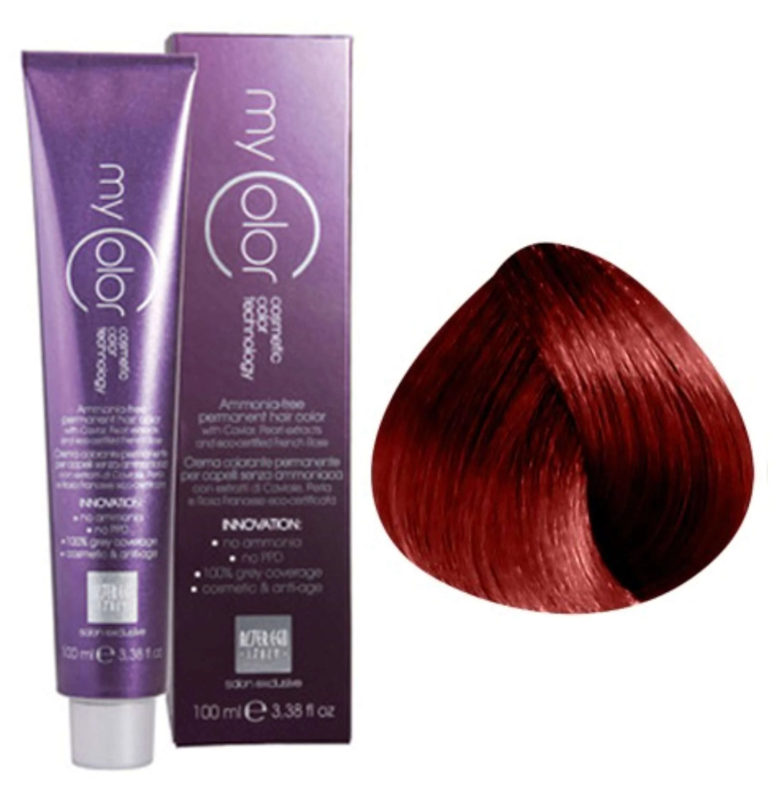 MY COLOR COLORE SENZA AMMONIACA 100 ML. 6/6 BIONDO SCURO ROSSO
