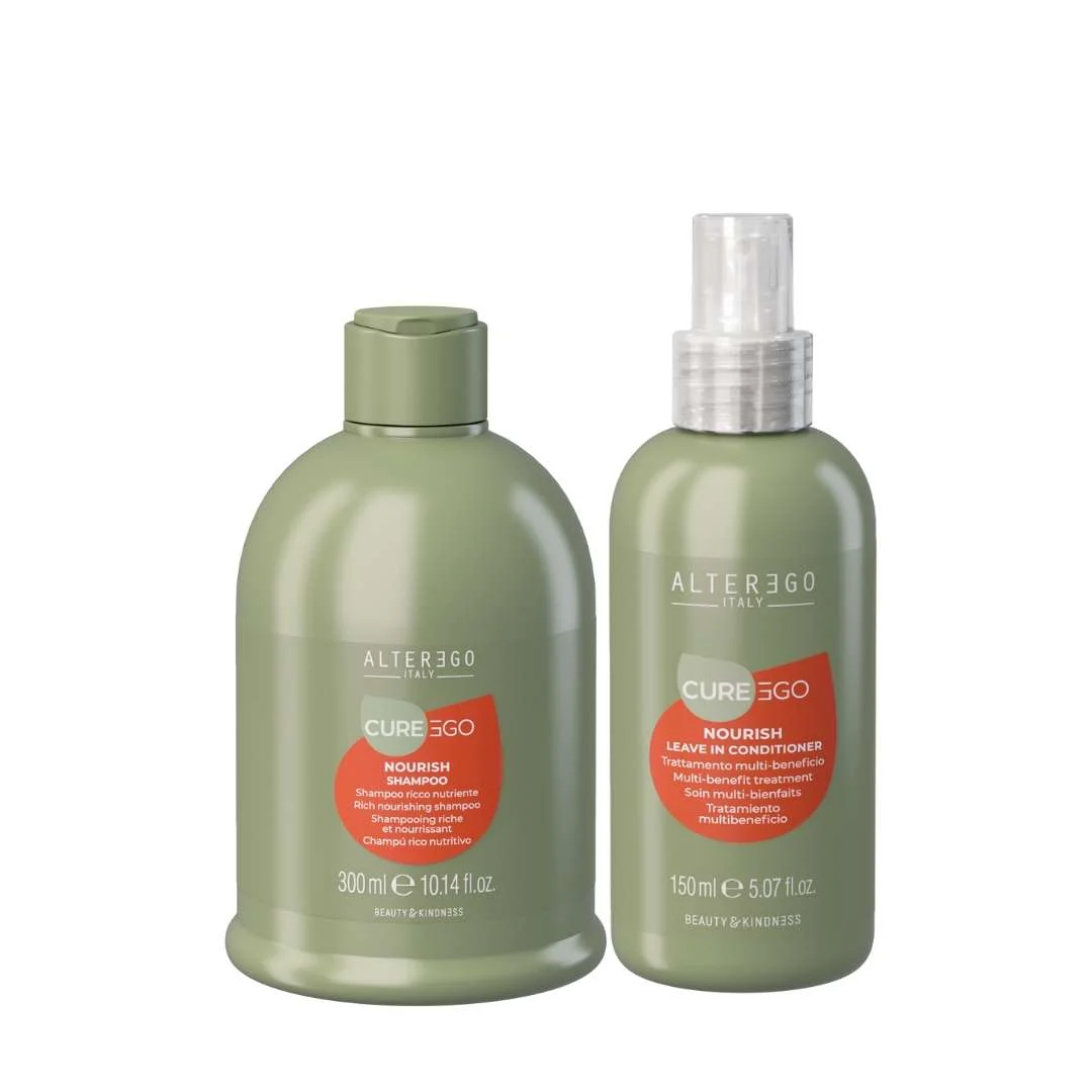 EGOLINE CUREEGO NOURISH SHAMPOO 300 ML + NOURISH LOTION 150 ML