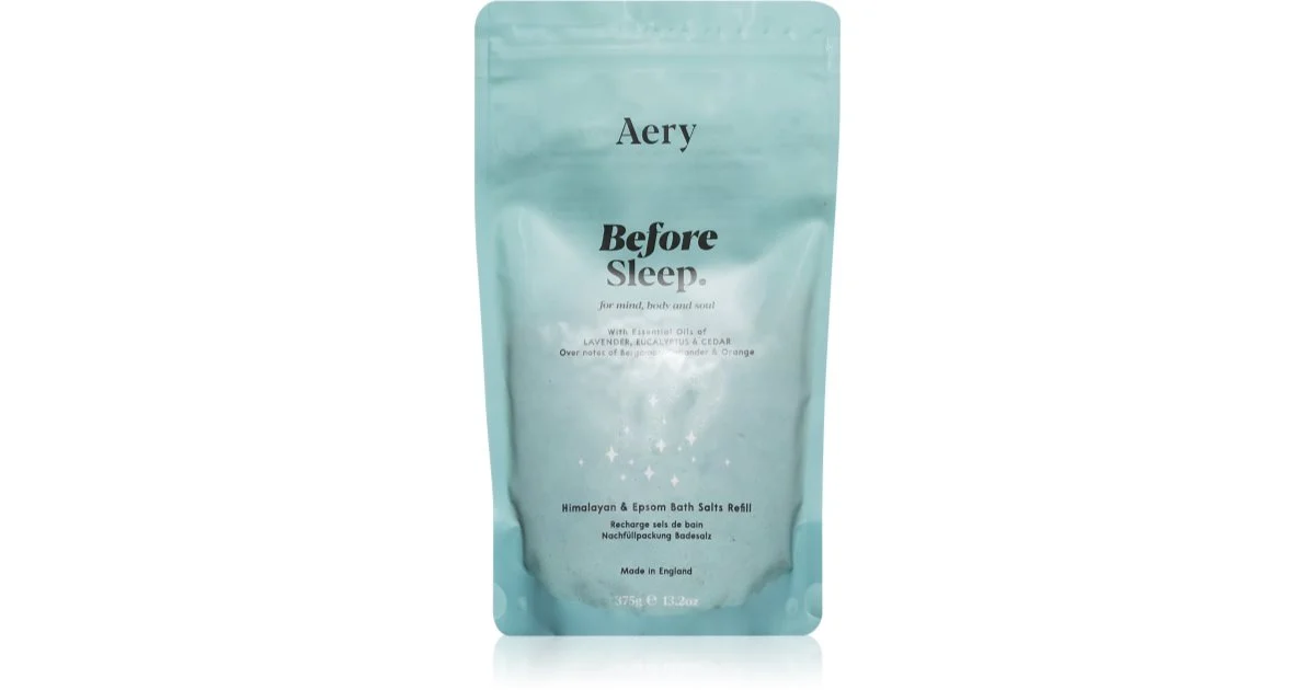 Aery Aromatherapy Before Sleep sale da bagno 375 g
