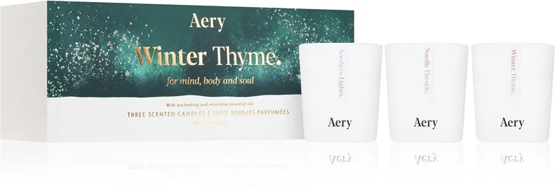 Aery Winter Wonderland Set confezione regalo candele 3x70 g
