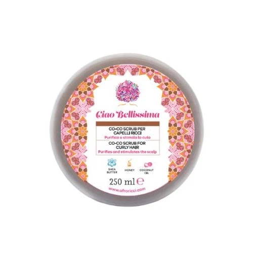 AFRORICCI Ciao Bellissima – Co-Co Scrub per Capelli Ricci
