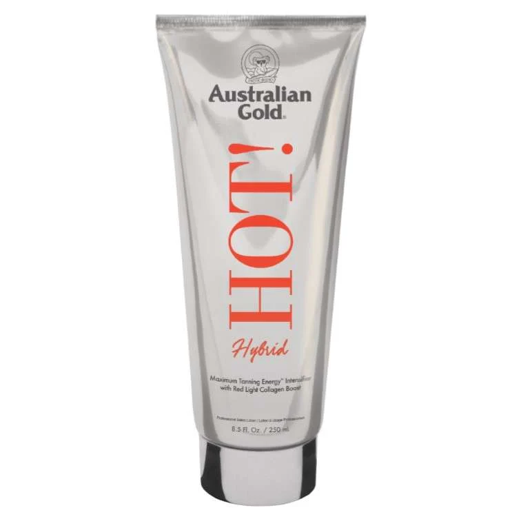 AUSTRALIAN GOLD HOT! HYBRID MAXIMUM TANNING ENERGY INTENSIFIER 250ml