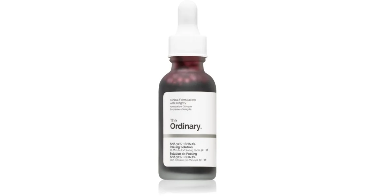 The Ordinary AHA 30% + BHA 2% Peeling Solution soluzione effetto scrub 30 ml