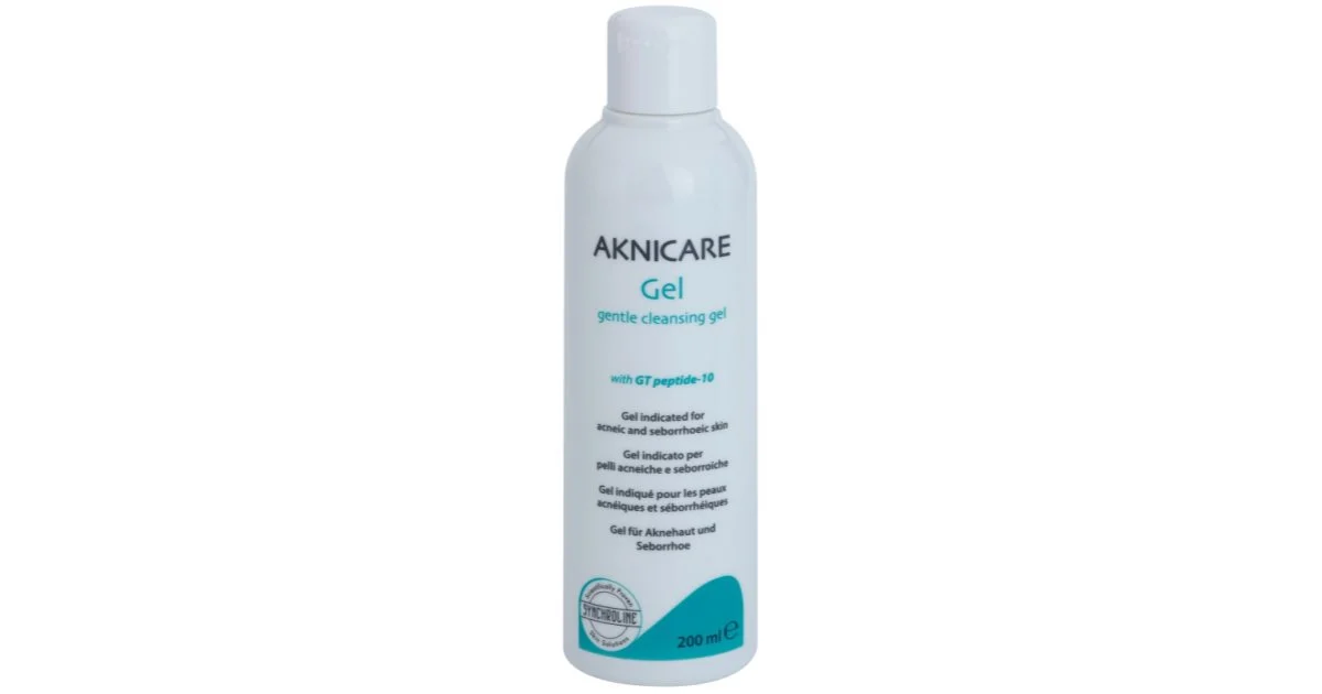 Synchroline Aknicare gel detergente per pelli acneiche e seborroiche 200 ml